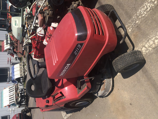 【ジャンク品】ホンダ 乗用芝刈り機 HF2113 返品不可 動作保証なし