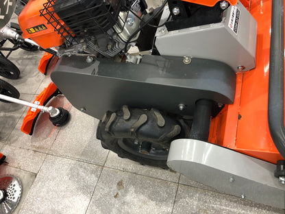 【販売中】ノウキナビ ハンマーナイフモア WNX704 機体寸法:1450mmx830mmx870mm 作業幅700mm 草刈り高:5mm～50mm
