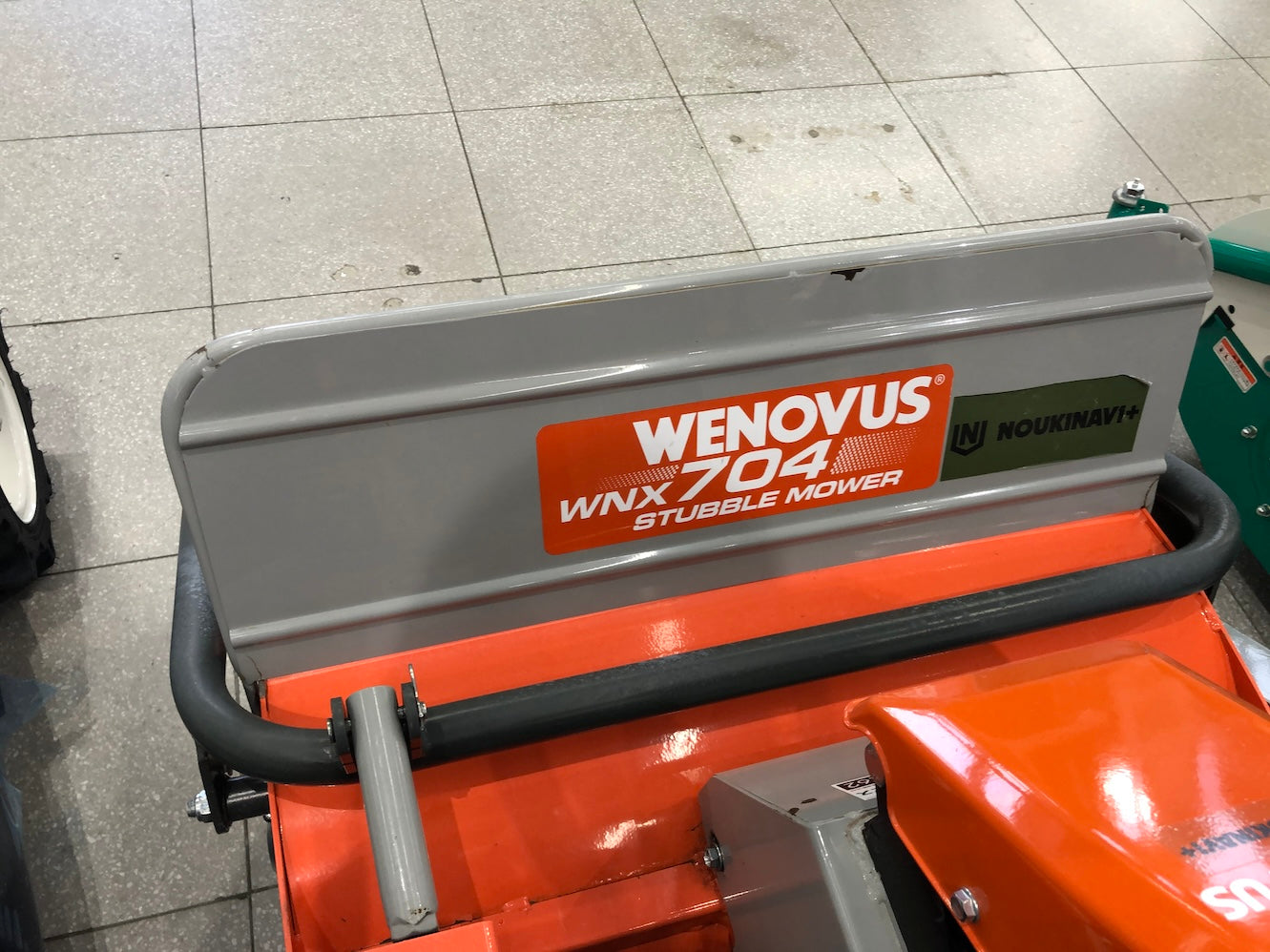 【販売中】ノウキナビ ハンマーナイフモア WNX704 機体寸法:1450mmx830mmx870mm 作業幅700mm 草刈り高:5mm～50mm