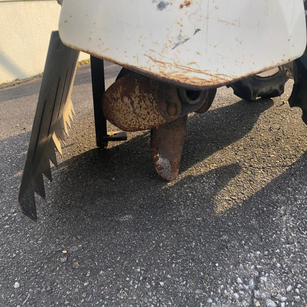 クボタ 管理機 TR600 機体寸法:1430ｍｍ×620ｍｍ×1050ｍｍ 燃料/タンク容量自動車用無鉛ガソリン/2.0L 変速段数:前進2・後進1