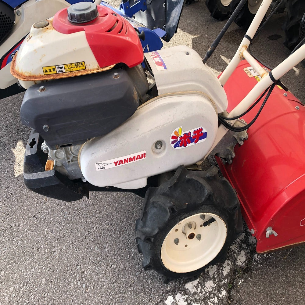ヤンマー 管理機 MRT65EX 機体寸法:1410×575×1050(mm) 出力6.2ps 使用燃料/容量:無鉛ガソリン/2.4L