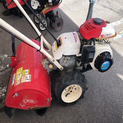 ヤンマー 管理機 MRT65EX 機体寸法:1410×575×1050(mm) 出力6.2ps 使用燃料/容量:無鉛ガソリン/2.4L