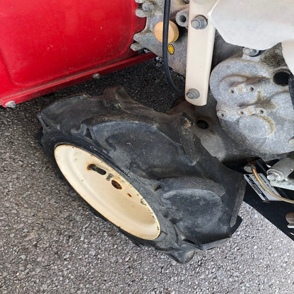 ヤンマー 管理機 MRT65EX 機体寸法:1410×575×1050(mm) 出力6.2ps 使用燃料/容量:無鉛ガソリン/2.4L