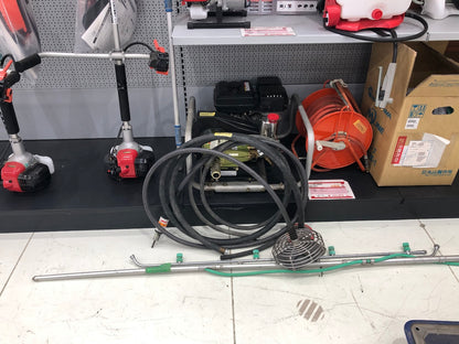 【整備待ち】アサバ 動力噴霧器 NS-281 長さ×幅×高さ:415ｍｍ×280ｍｍ×305ｍｍ 質量10.4kg 最大所用動力:2.3PS