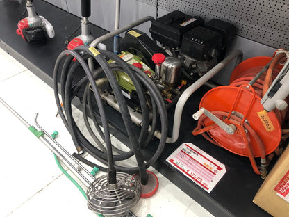 【整備待ち】アサバ 動力噴霧器 NS-281 長さ×幅×高さ:415ｍｍ×280ｍｍ×305ｍｍ 質量10.4kg 最大所用動力:2.3PS