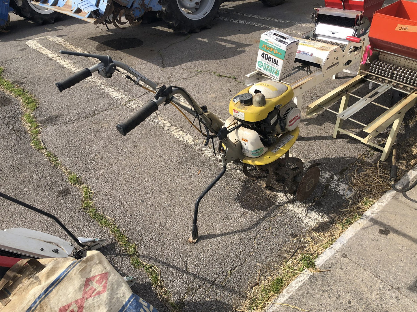 【ジャンク品】イセキ 管理機 KM21 動作未確認 部品取り用