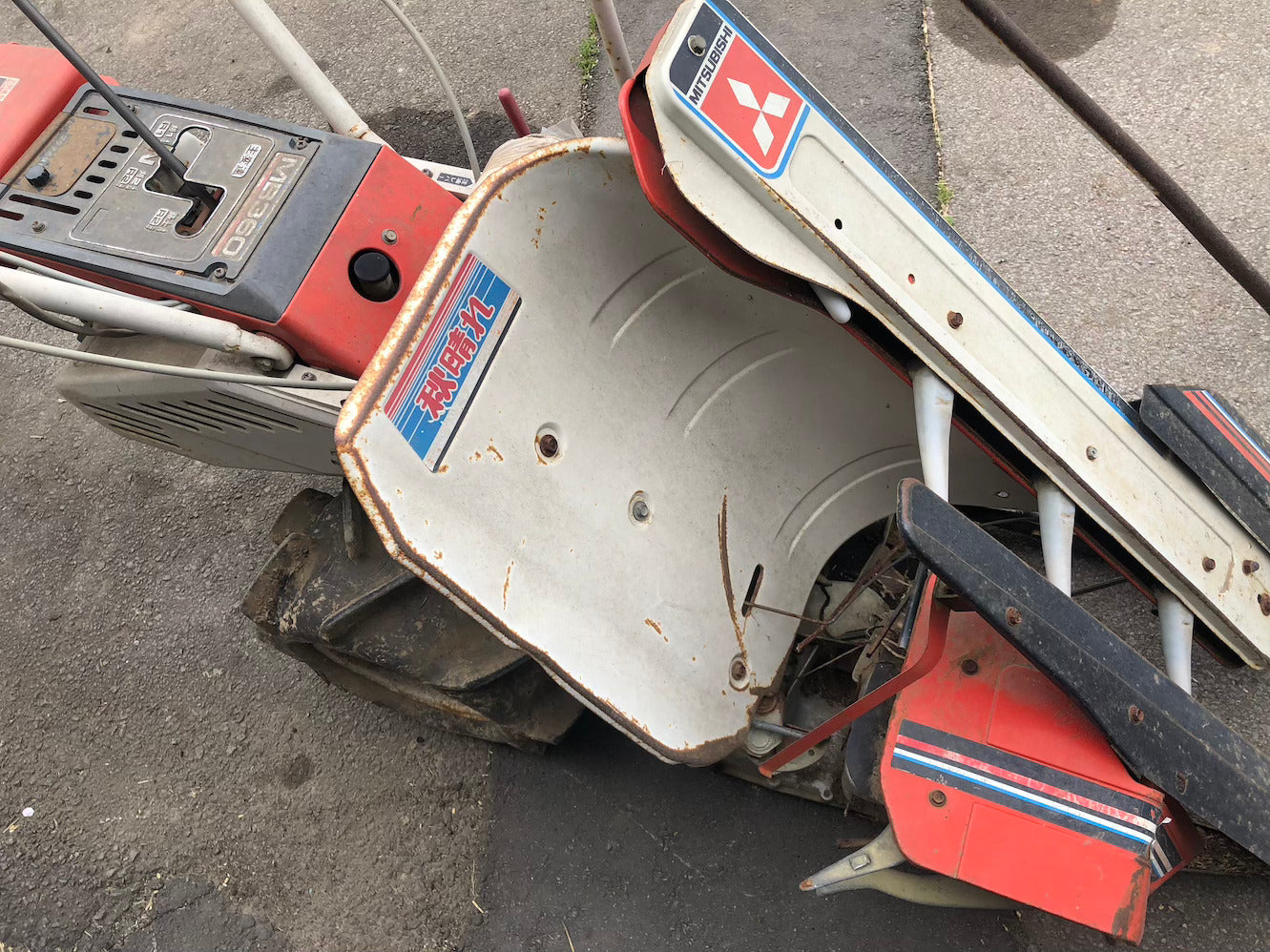 【ジャンク品】三菱農機 バインダー MB360 動作不可 部品取り用 リコイル破損