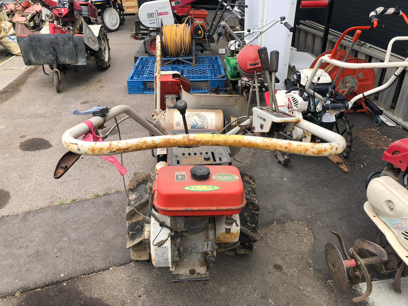 【ジャンク品】三菱農機 バインダー MB360 動作不可 部品取り用 リコイル破損