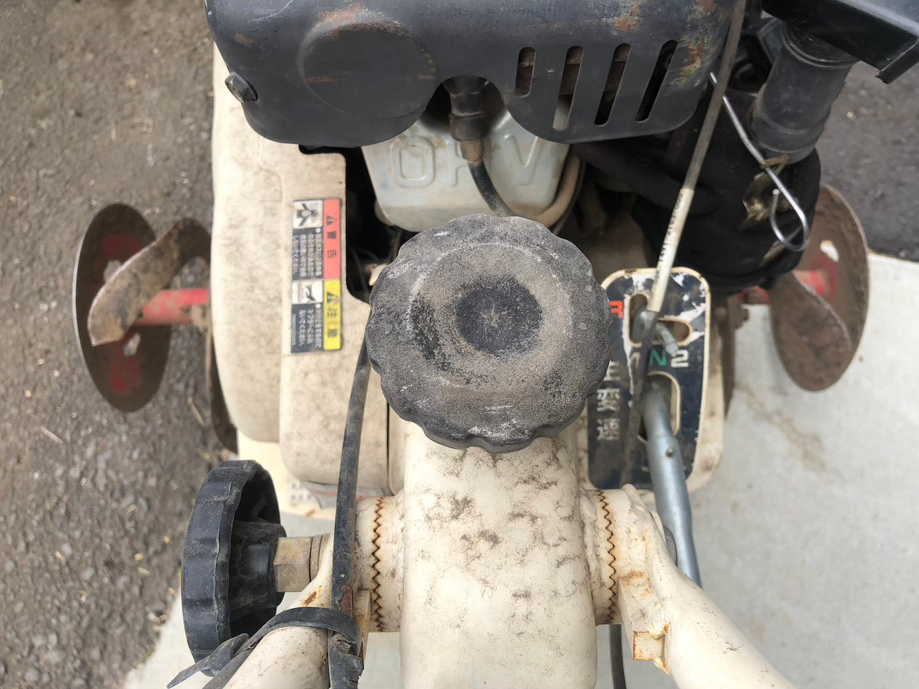 【ジャンク品】三菱農機 管理機 MM307