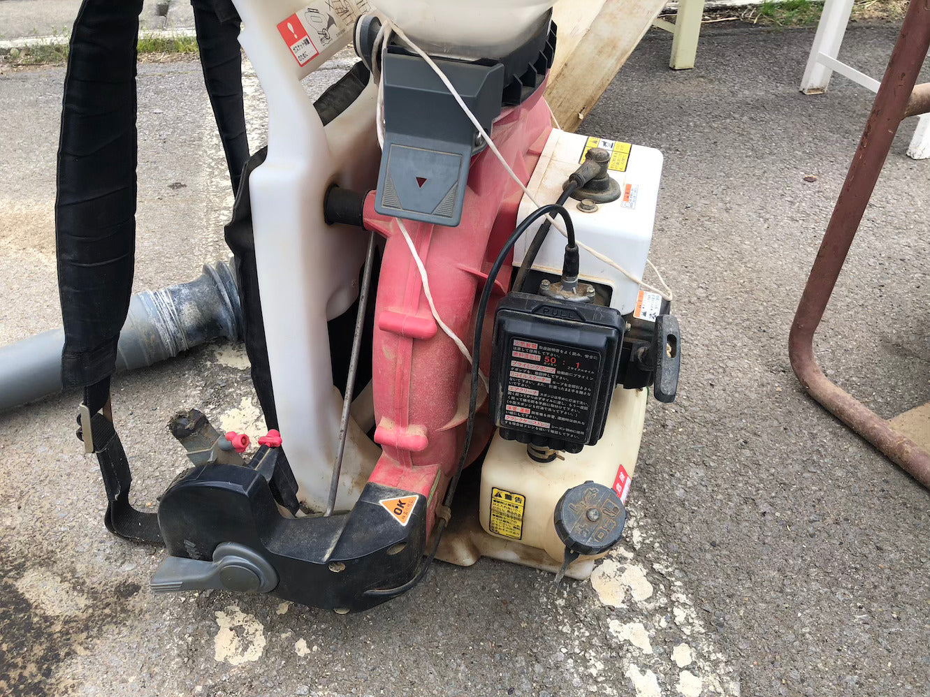 【ジャンク品】有光 背負い動噴 SG-7030