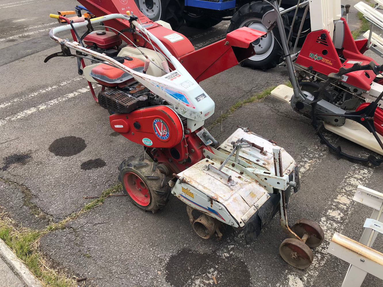 【ジャンク品】マメトラ 管理機 SRV35D 動作保証なし