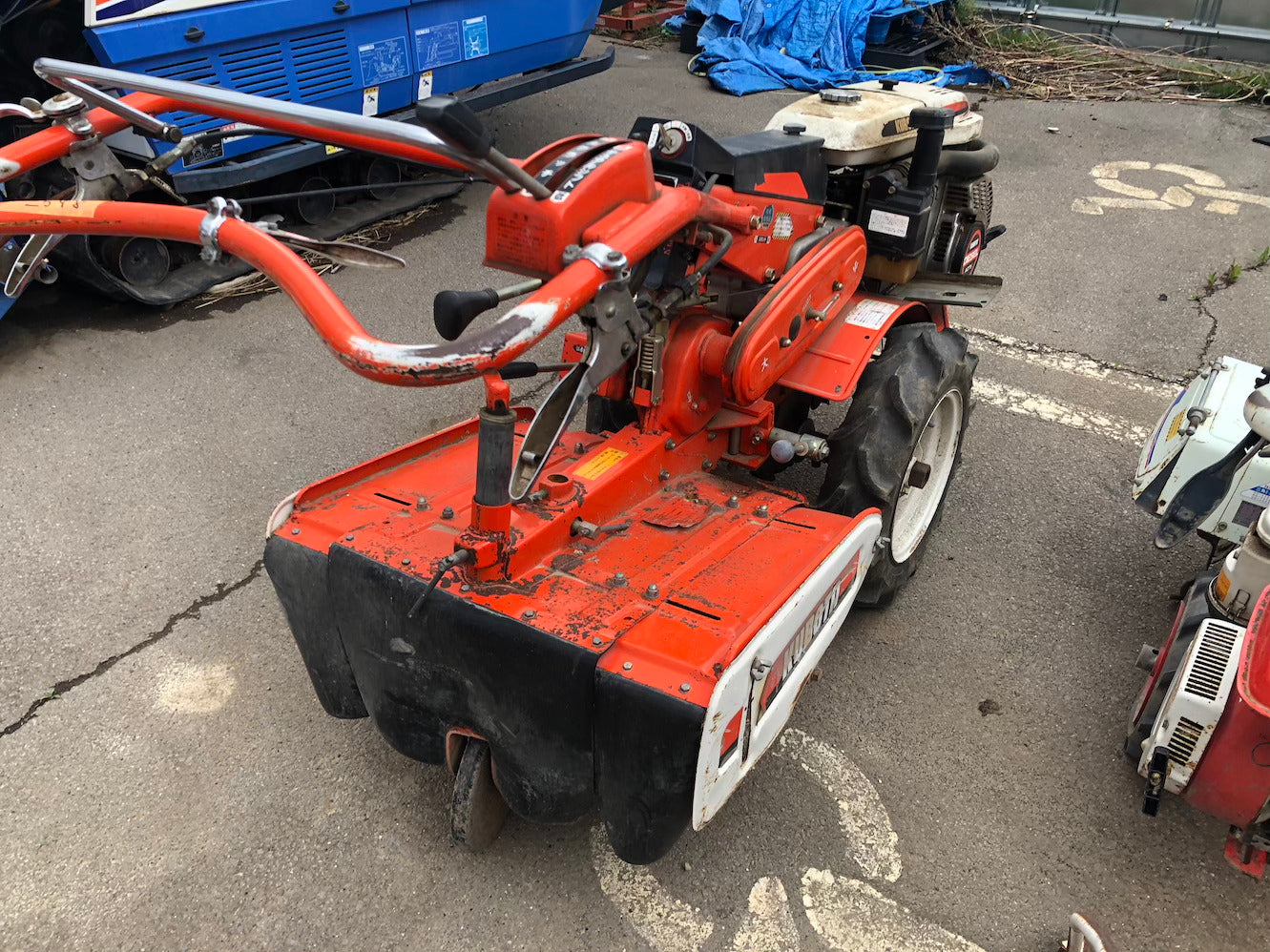 【ジャンク品】クボタ 耕耘機 TD620 動作保証なし