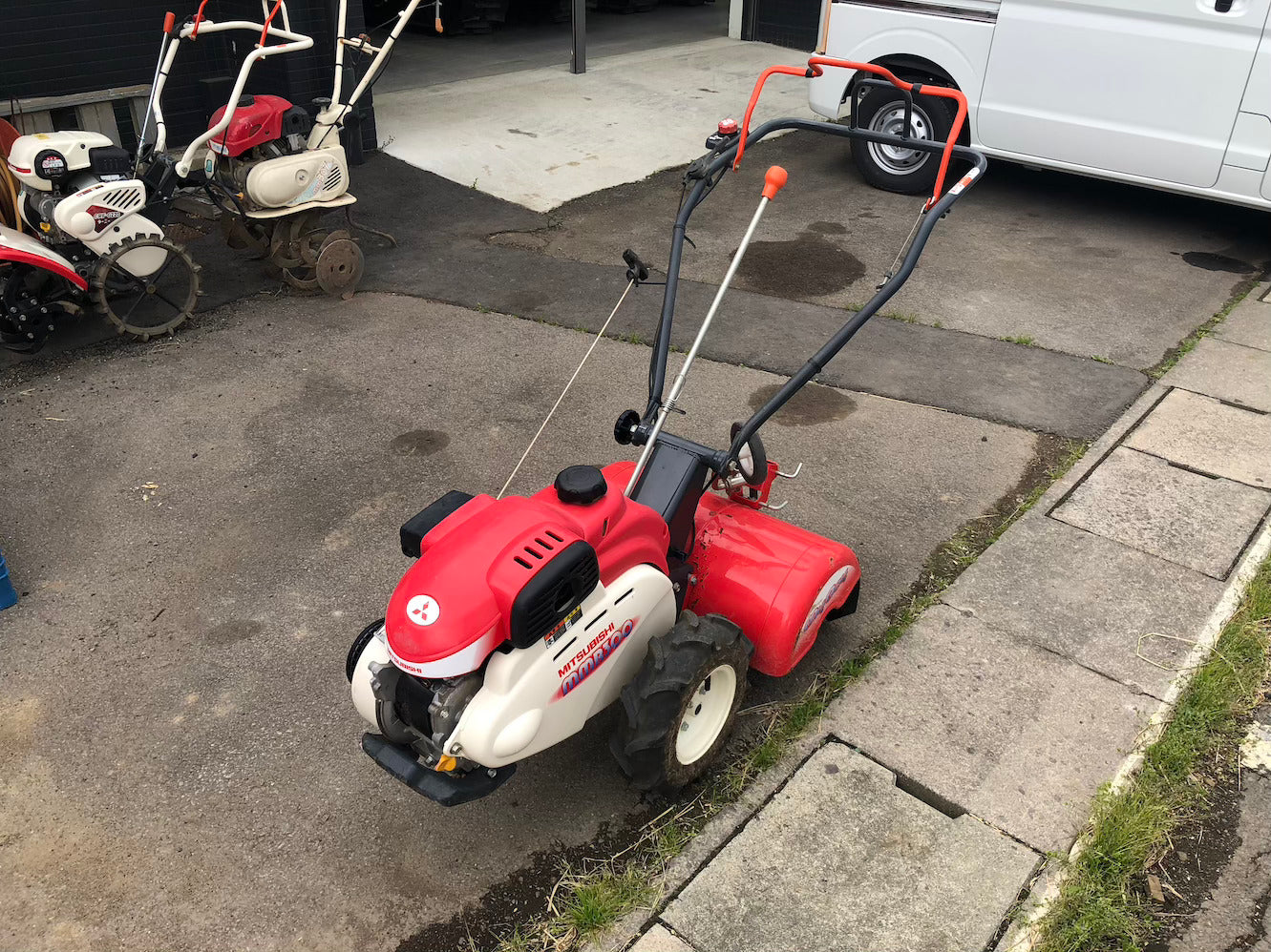 【ジャンク品】三菱農機 管理機 MMR300 動作保証なし