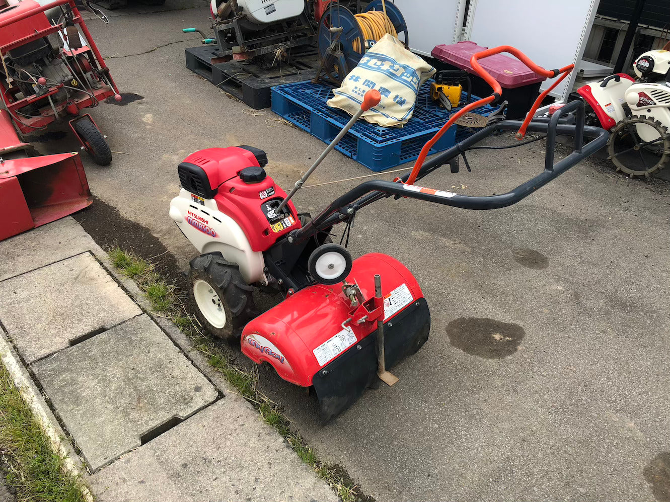 【ジャンク品】三菱農機 管理機 MMR300 動作保証なし