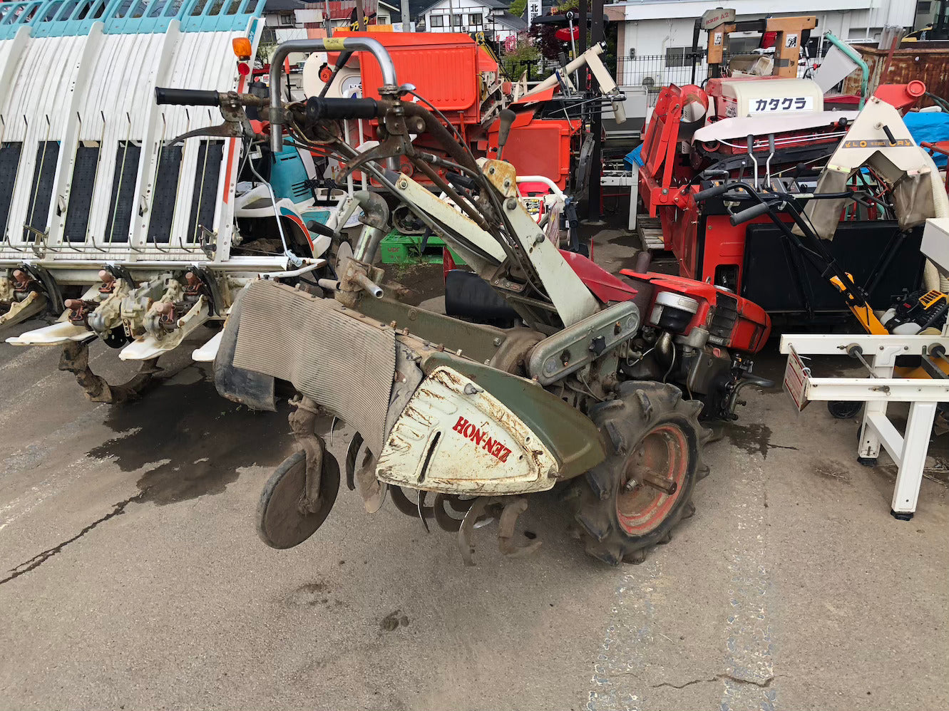 【ジャンク品】ヤンマー 耕耘機 YC80 動作保証なし