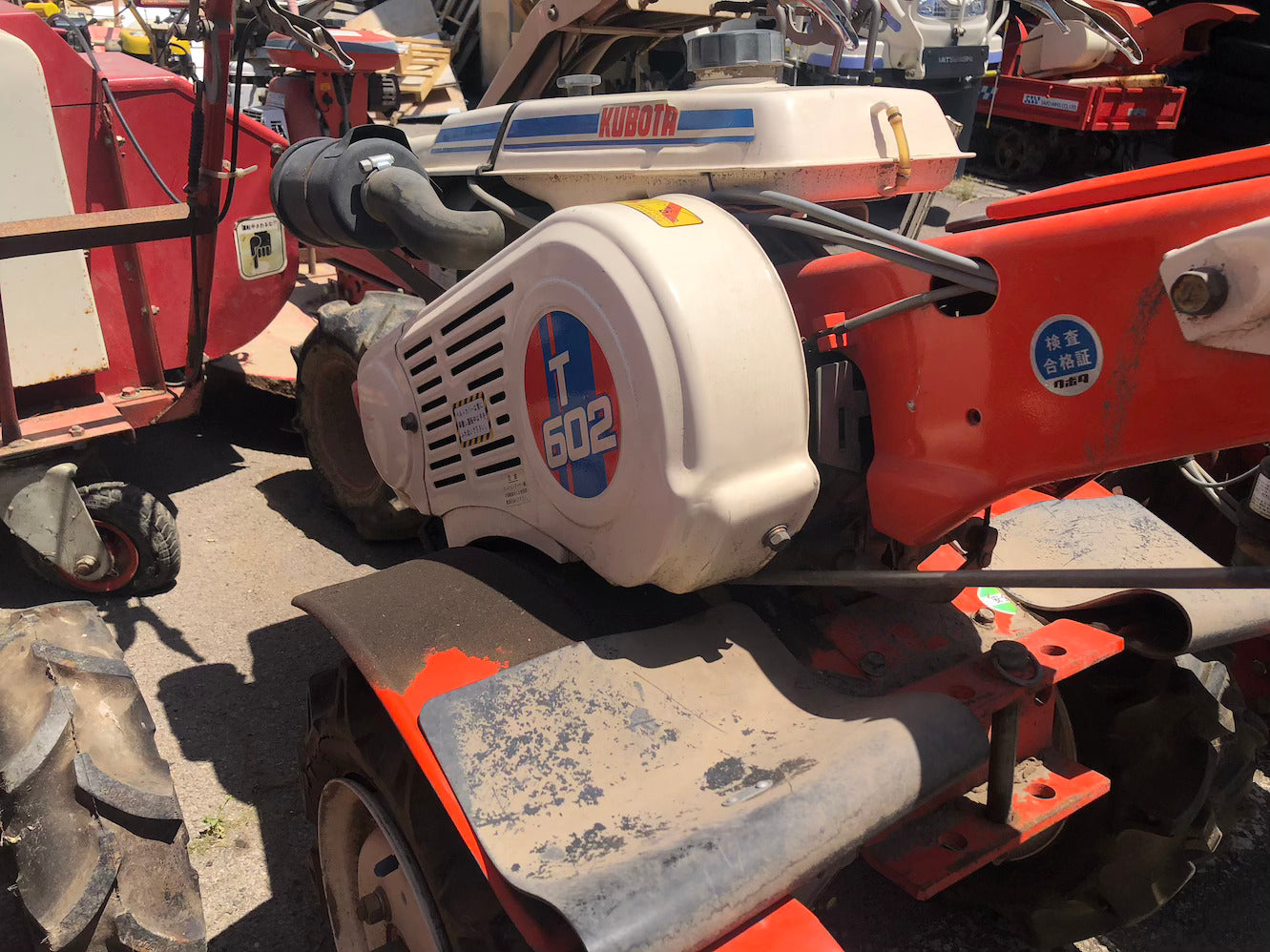 【ジャンク品】クボタ 耕耘機 T602｜返品不可・動作保証なし