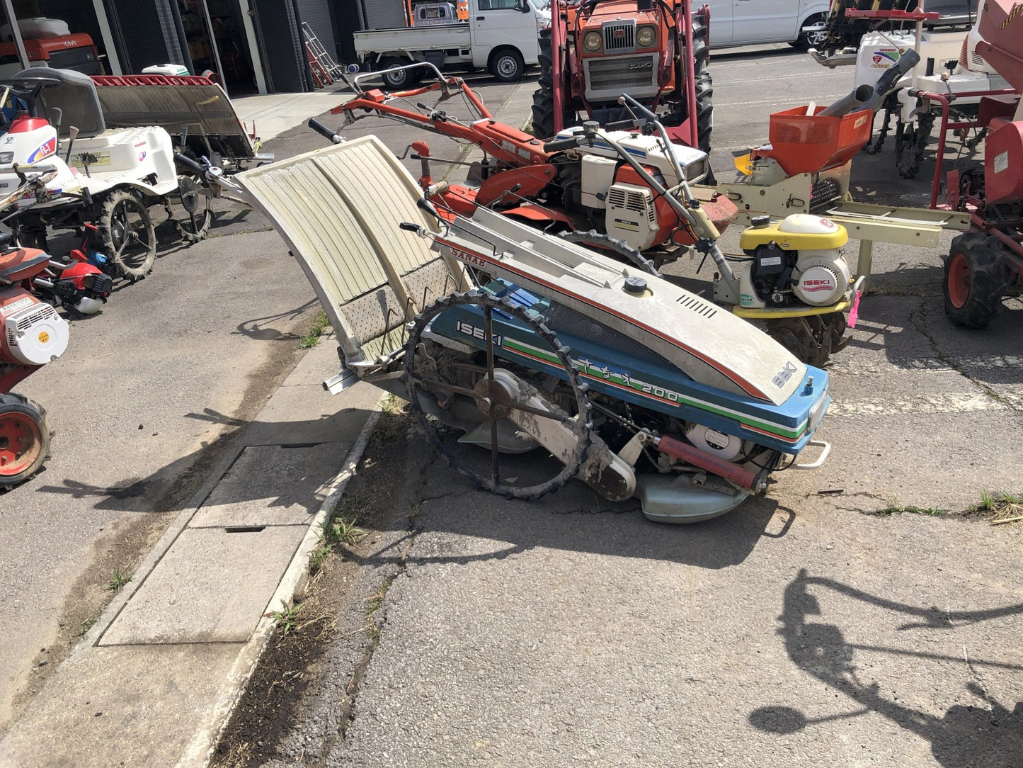 【ジャンク品】イセキ 歩行田植機 PX400 返品不可 動作保証なし 部品取り