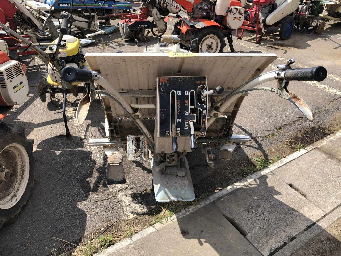 【ジャンク品】イセキ 歩行田植機 PX400 返品不可 動作保証なし 部品取り