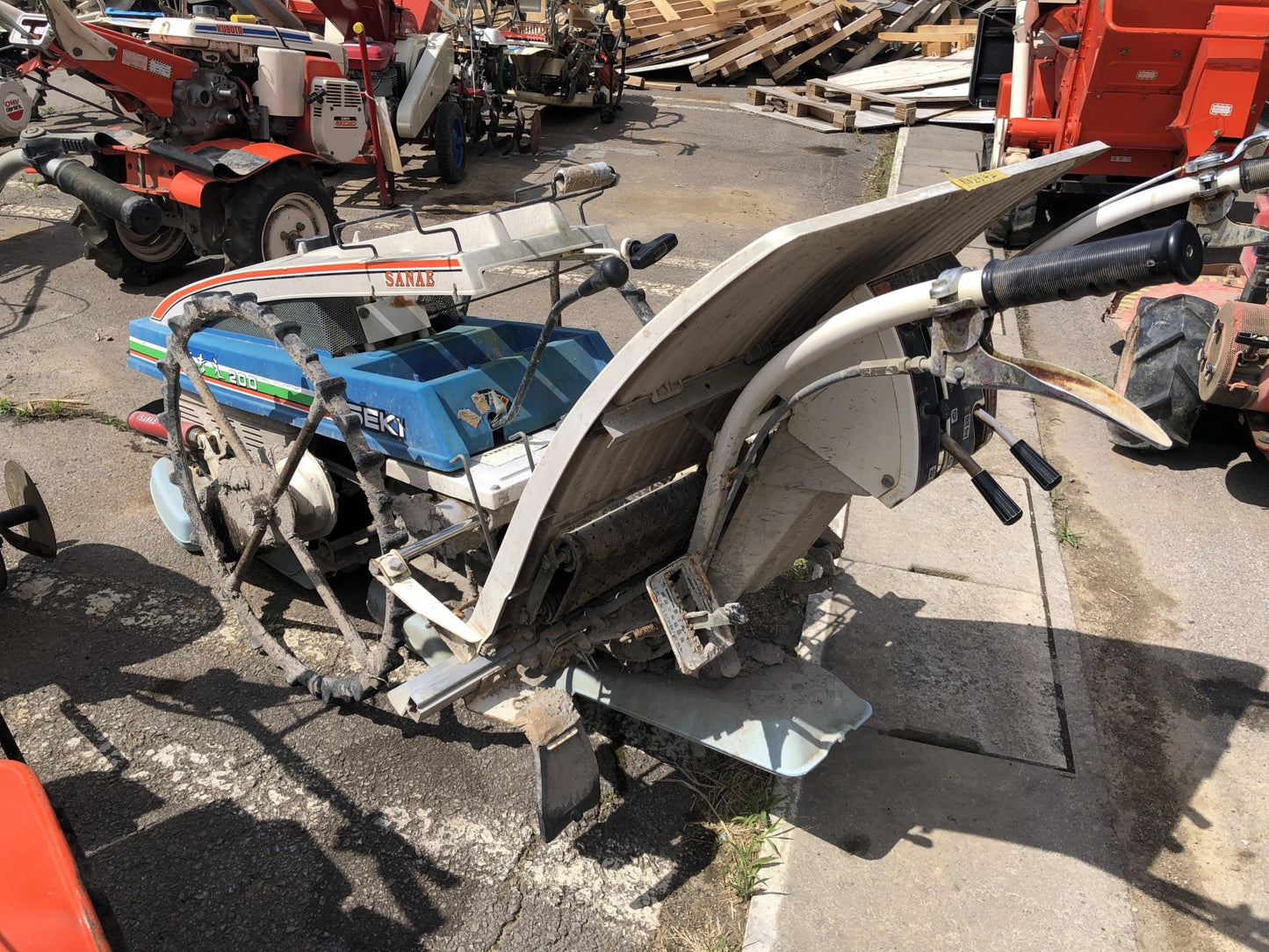 【ジャンク品】イセキ 歩行田植機 PX400 返品不可 動作保証なし 部品取り