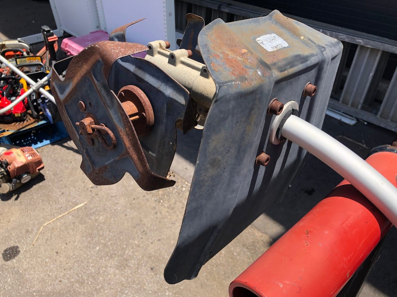 【ジャンク品】 除草機 メーカー不明 動作保証なし 返品不可