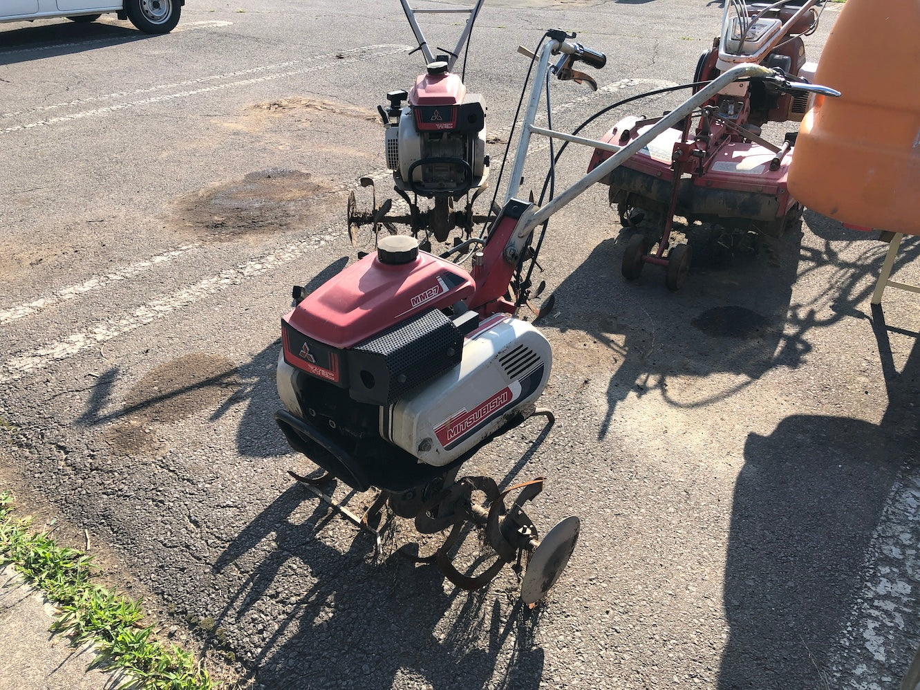 【ジャンク品】三菱農機 管理機 ＭＭ２７ 返品不可 動作保証なし
