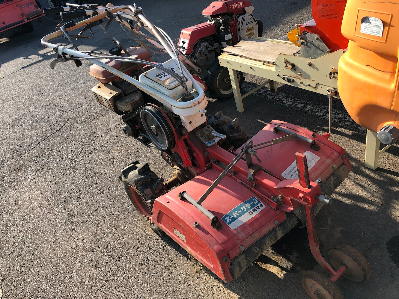 【ジャンク品】マメトラ 管理機 SRV4 返品不可 動作保証なし