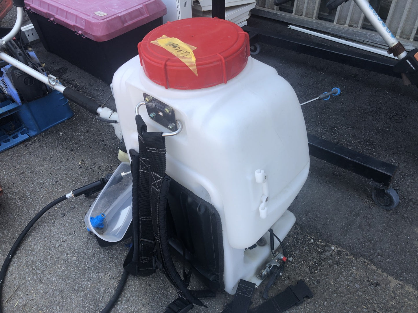 【ジャンク品】アサバ 背負動噴 EP220D 返品不可 動作保証なし