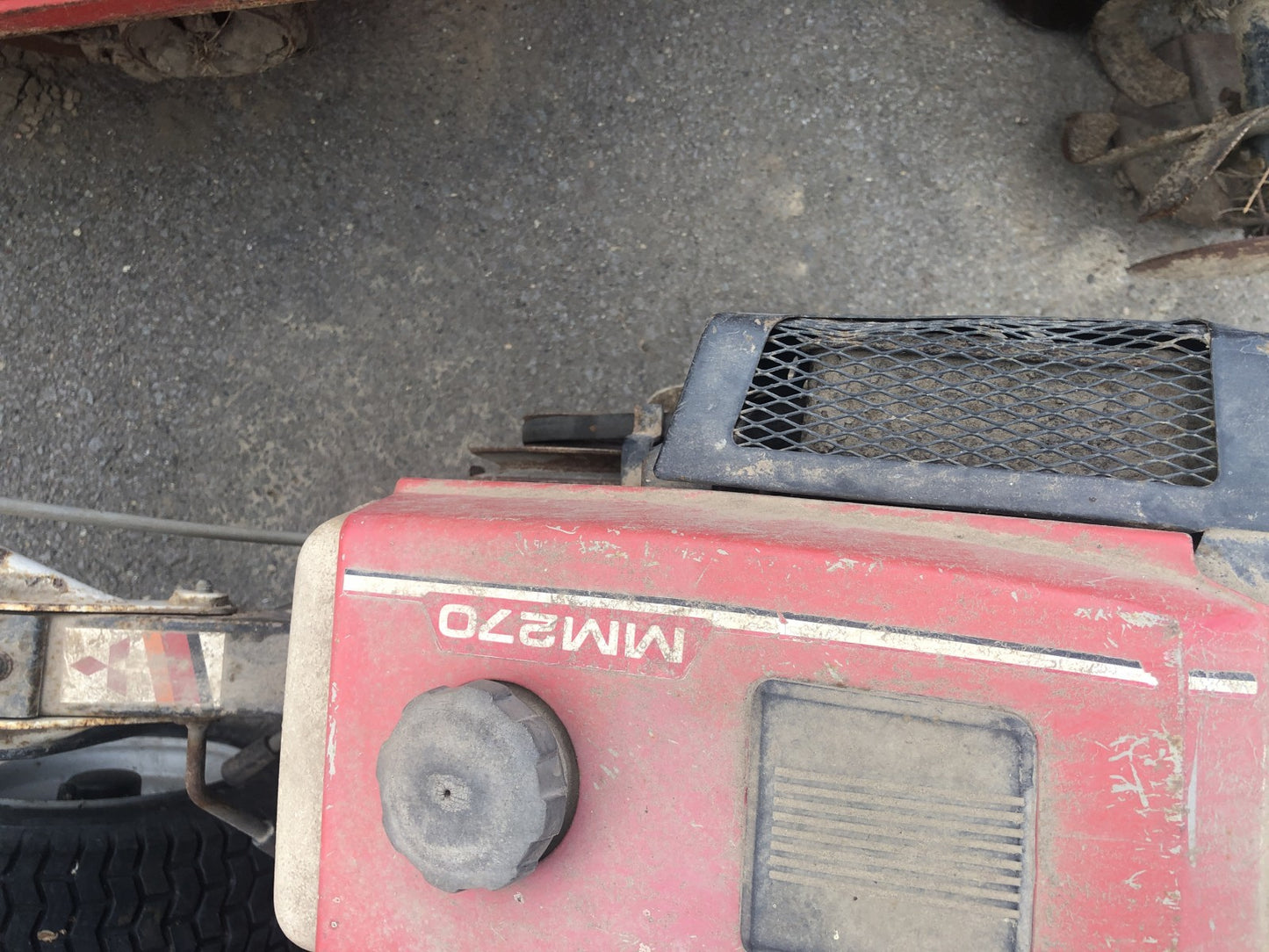 【ジャンク品】三菱農機 管理機 MM270 動作保証なし 返品不可