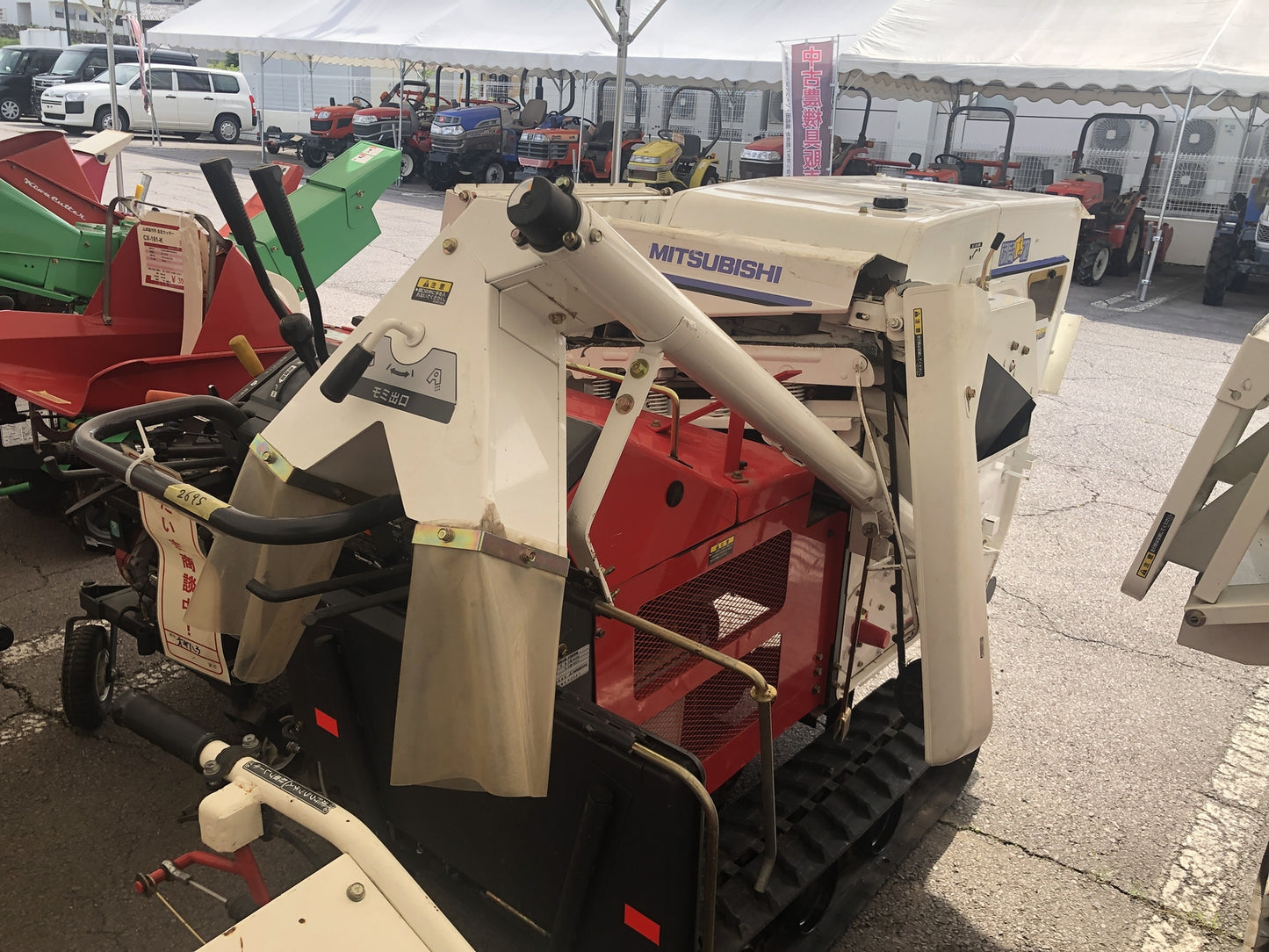 【整備待ち】三菱農機 ハーベスター MH73