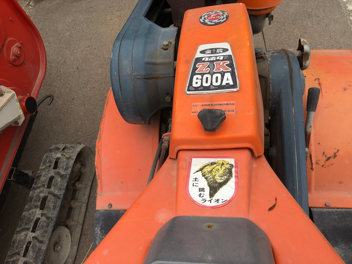 【ジャンク品】クボタ 耕耘機 ZK600A